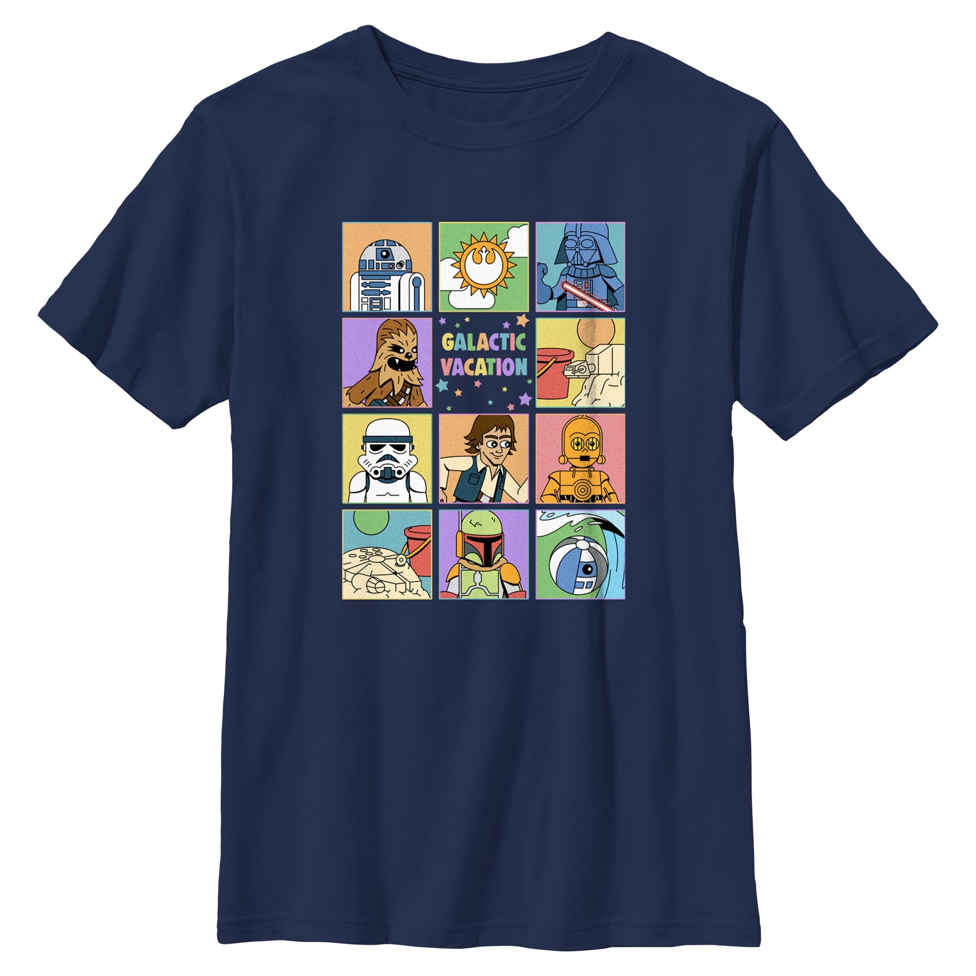 Boy's Star Wars Galactic Vacay T-Shirt